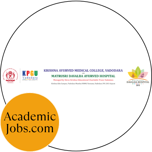 Krishna Ayurved Medical College, Vadodara logo